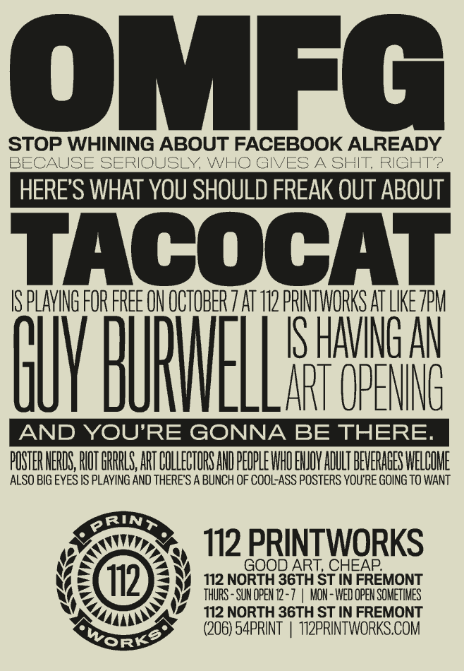 112 PrintWorks flier