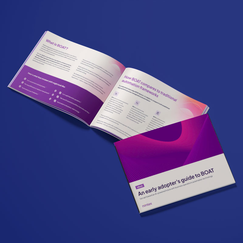 Nintex collateral in new brand